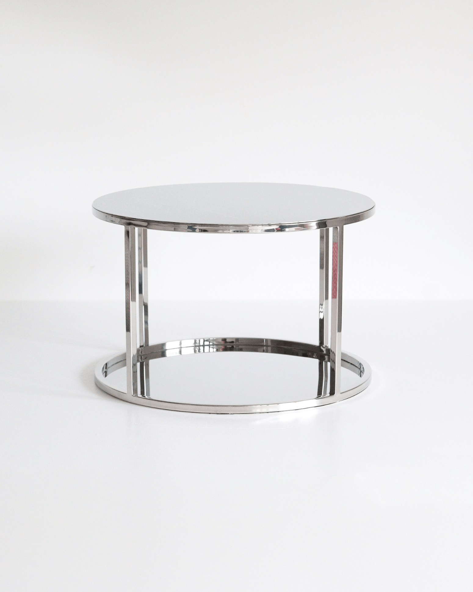 14” Round Metallic Plinth - Prop Options