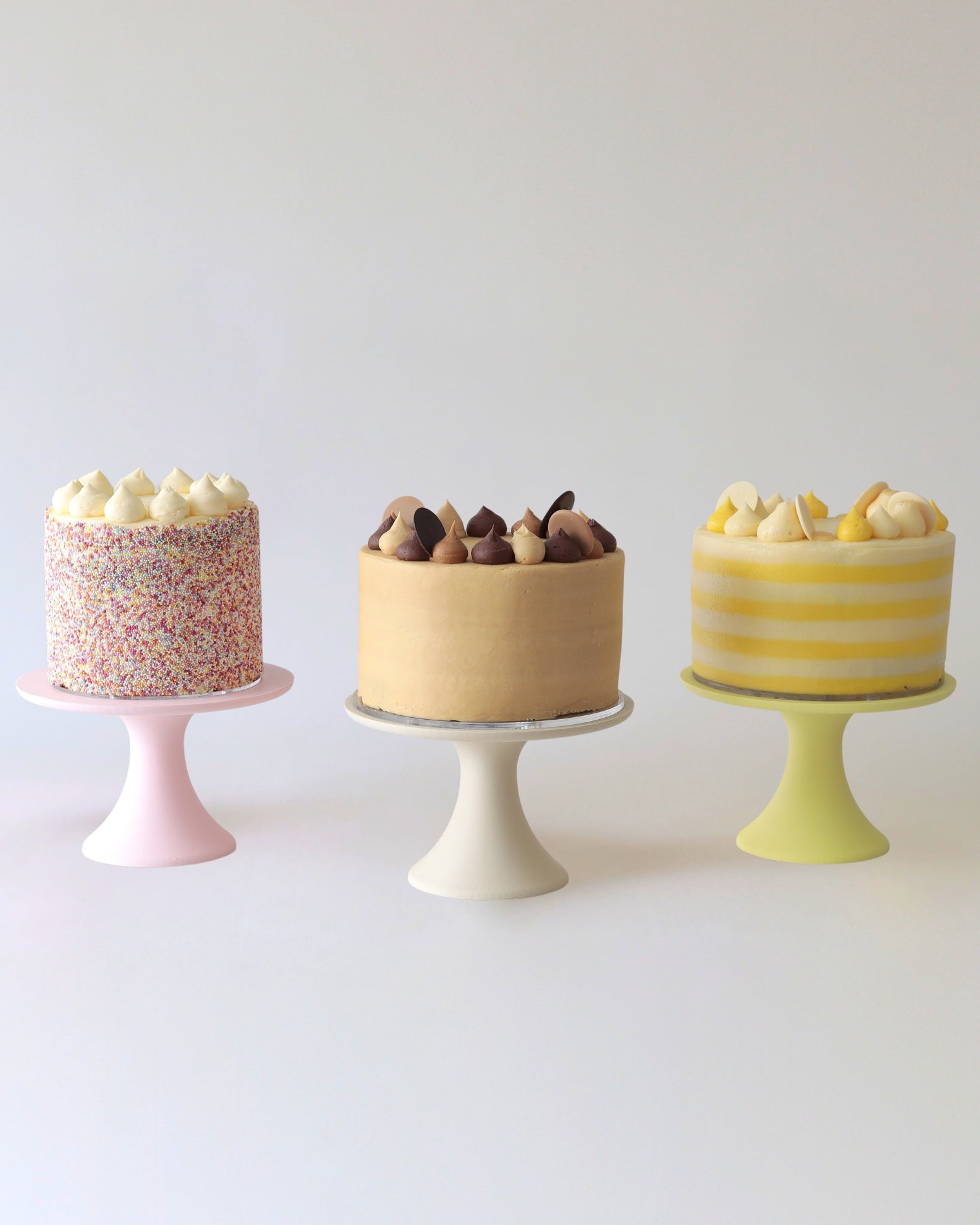 The Essential Cake Stand - Round Pedestal in Pantone Colours - Prop Options