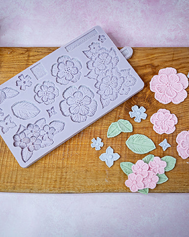 brush embroidery silicone mould