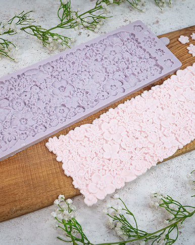 Sugar Flower Border Silicone Mould