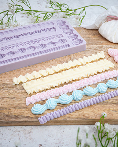 Large Lambeth Borders Silicone Mould