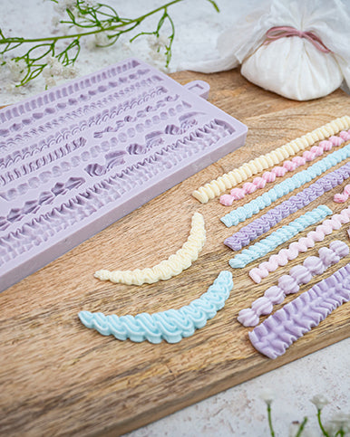 Small Lambeth Borders Silicone Mould