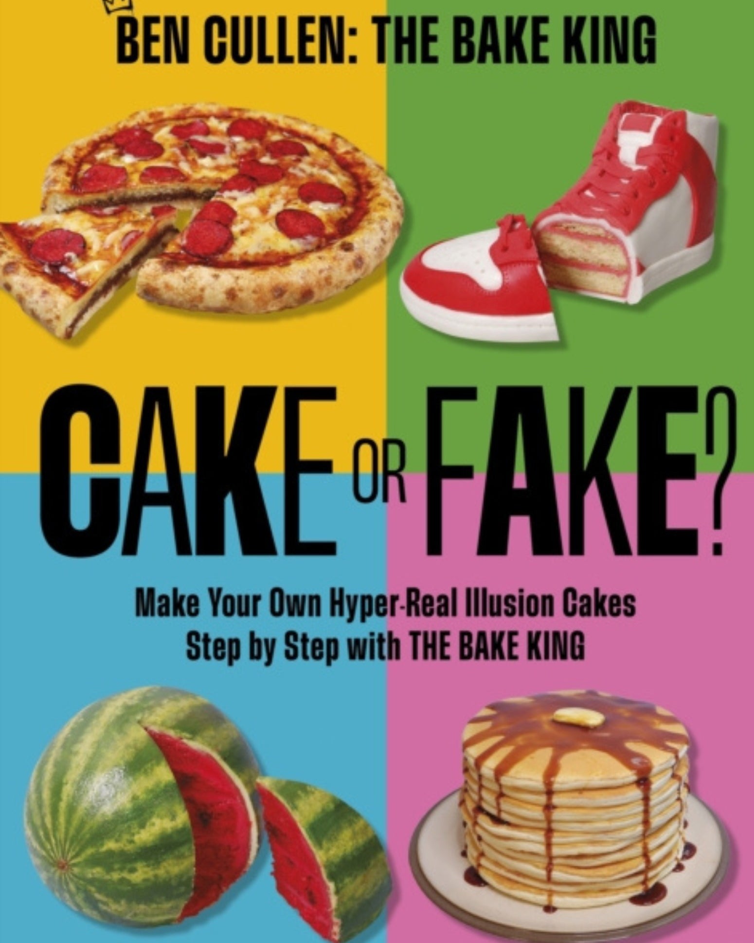 Cake or Fake? - Book - Ben Cullen The Bake King Signed - Prop Options