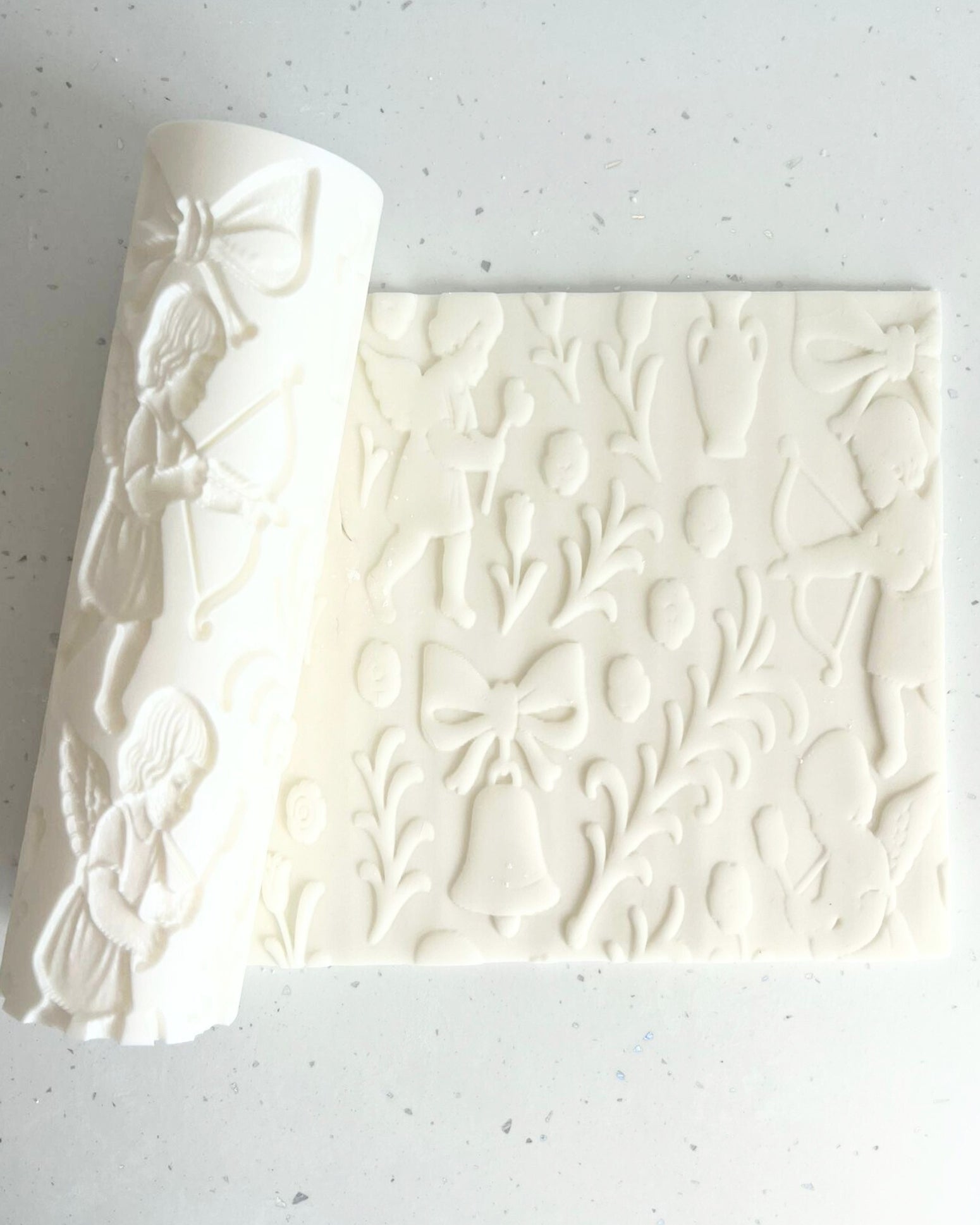 All Texture Rolling Pins - Patterned Fondant Cake Decorating Tools - Prop Options