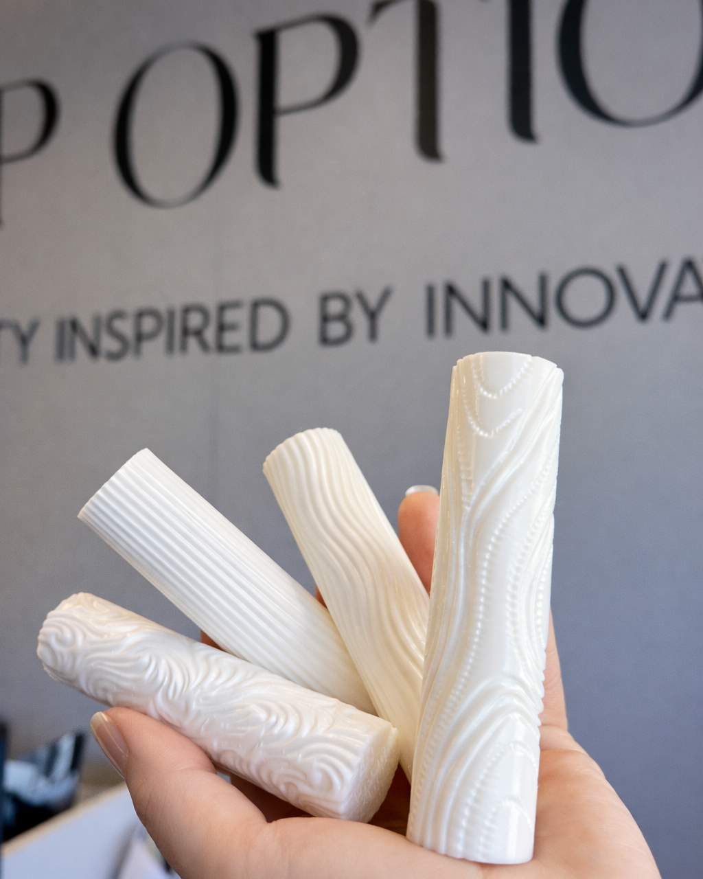 Textured Rolling Pins - 4'' - Mini - Prop Options