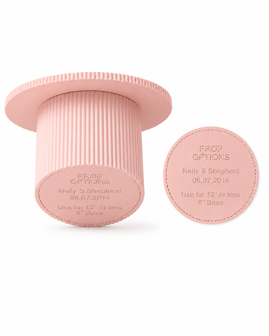Personalisation - Round Reeded Cake Stand - Add-on - Prop Options