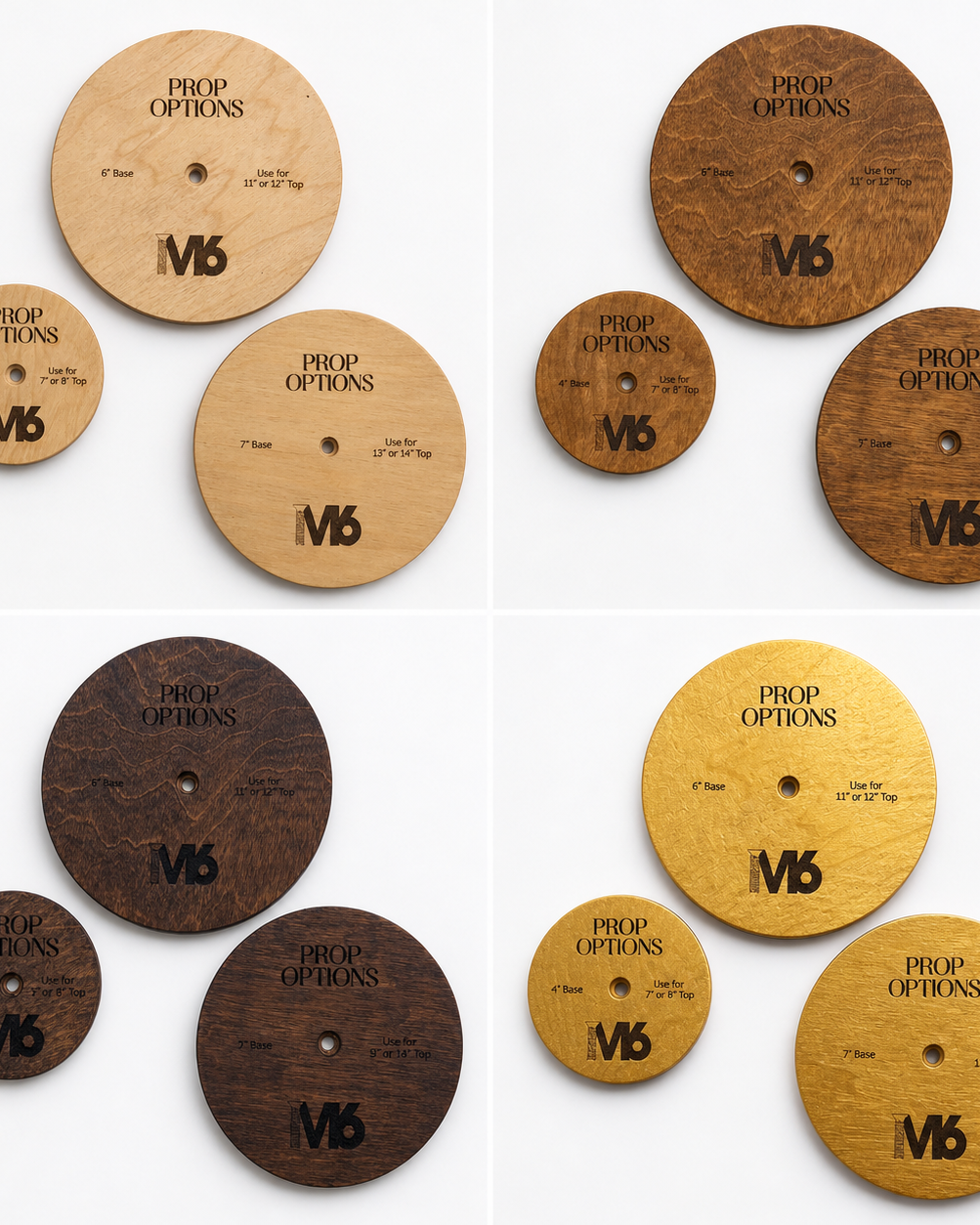 Additional Birch Base Plate - The Scandinavian Collection - Prop Options