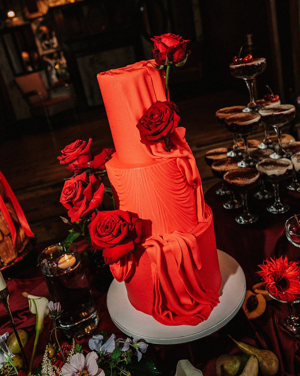 Drape Tier Cake Separator - Prop Options