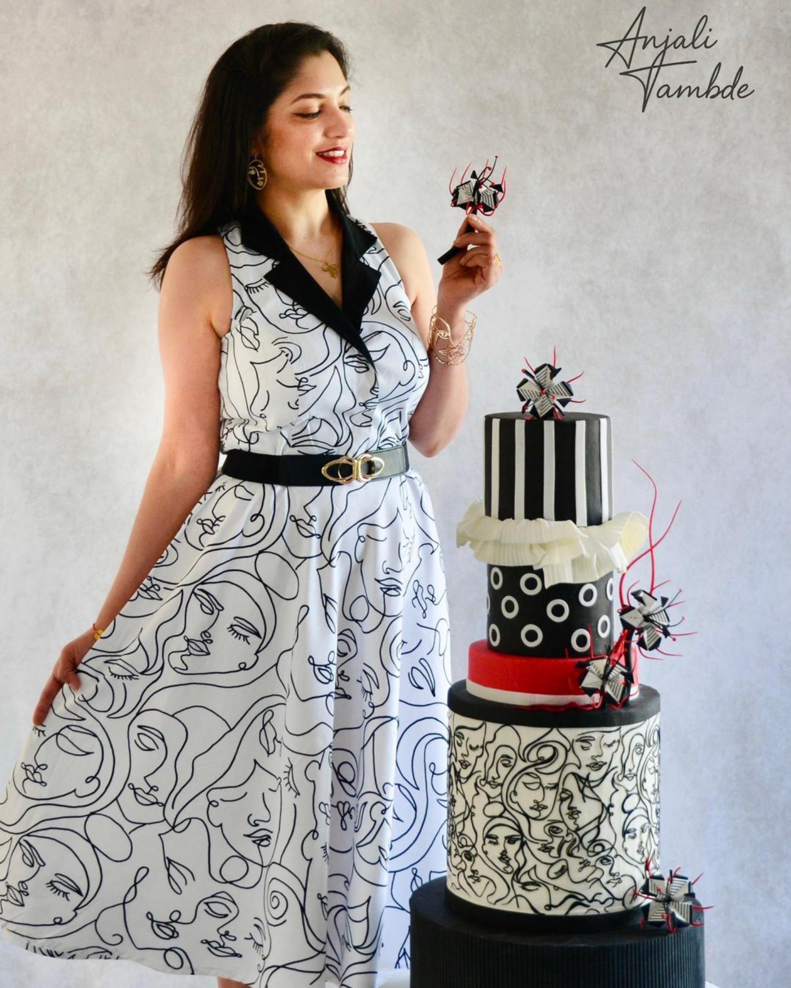 Femme Imprint Rolling Pin - Anjali Tambde Collaboration - Prop Options