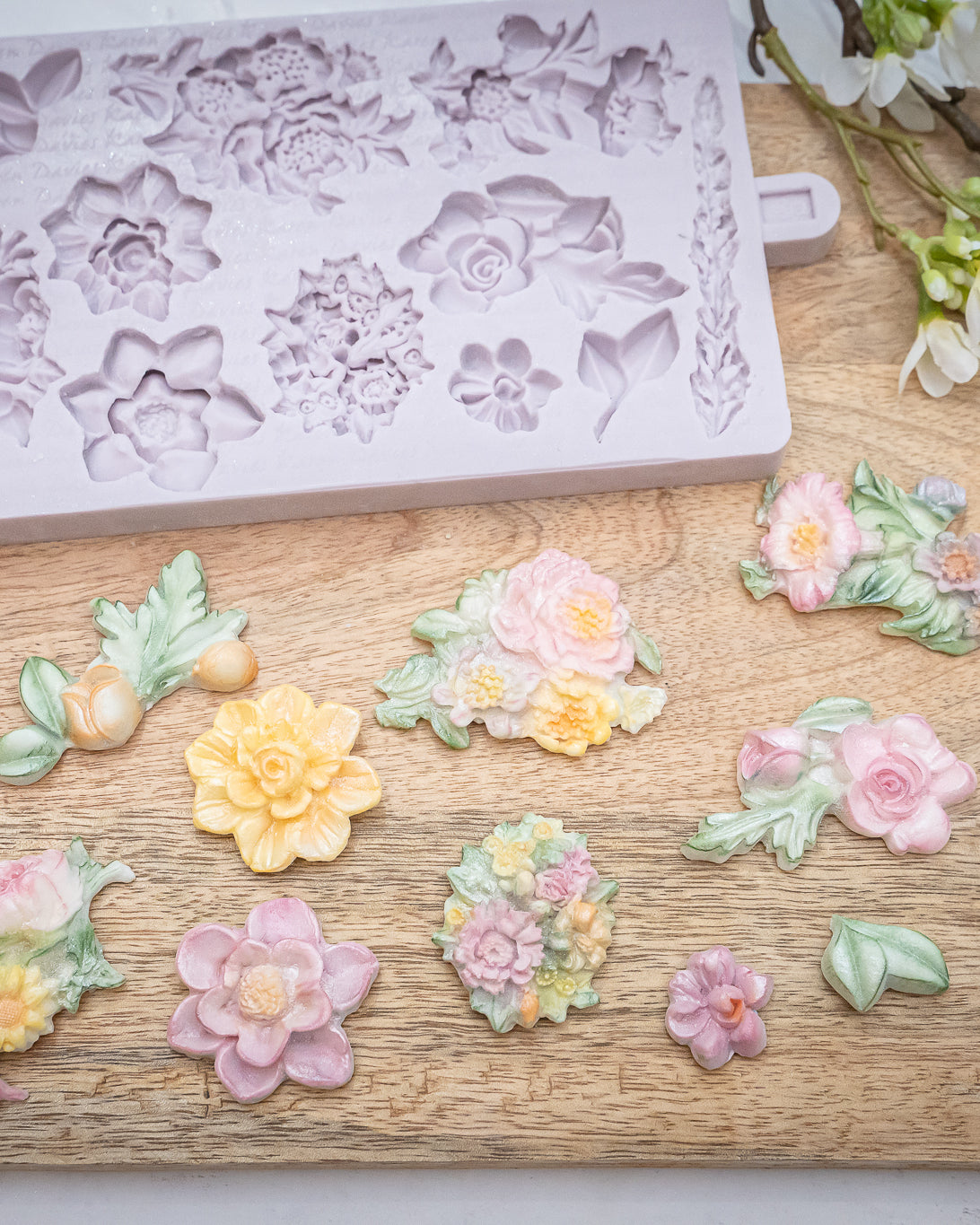Floral Essentials Silicone Mould
