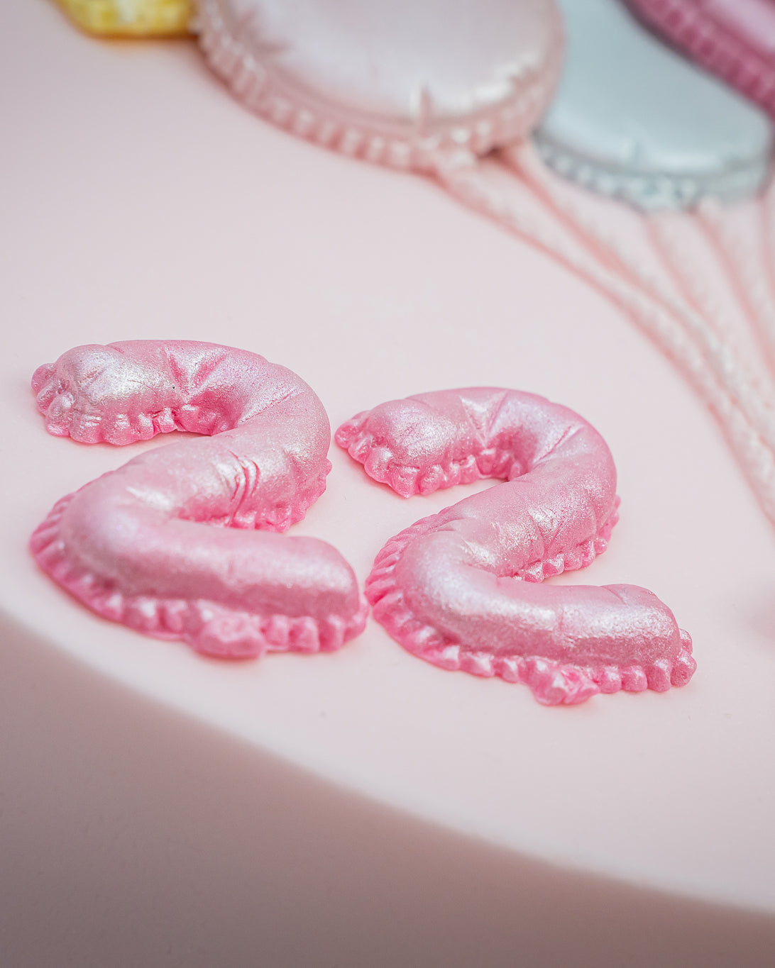 Balloon Numbers Silicone Mould