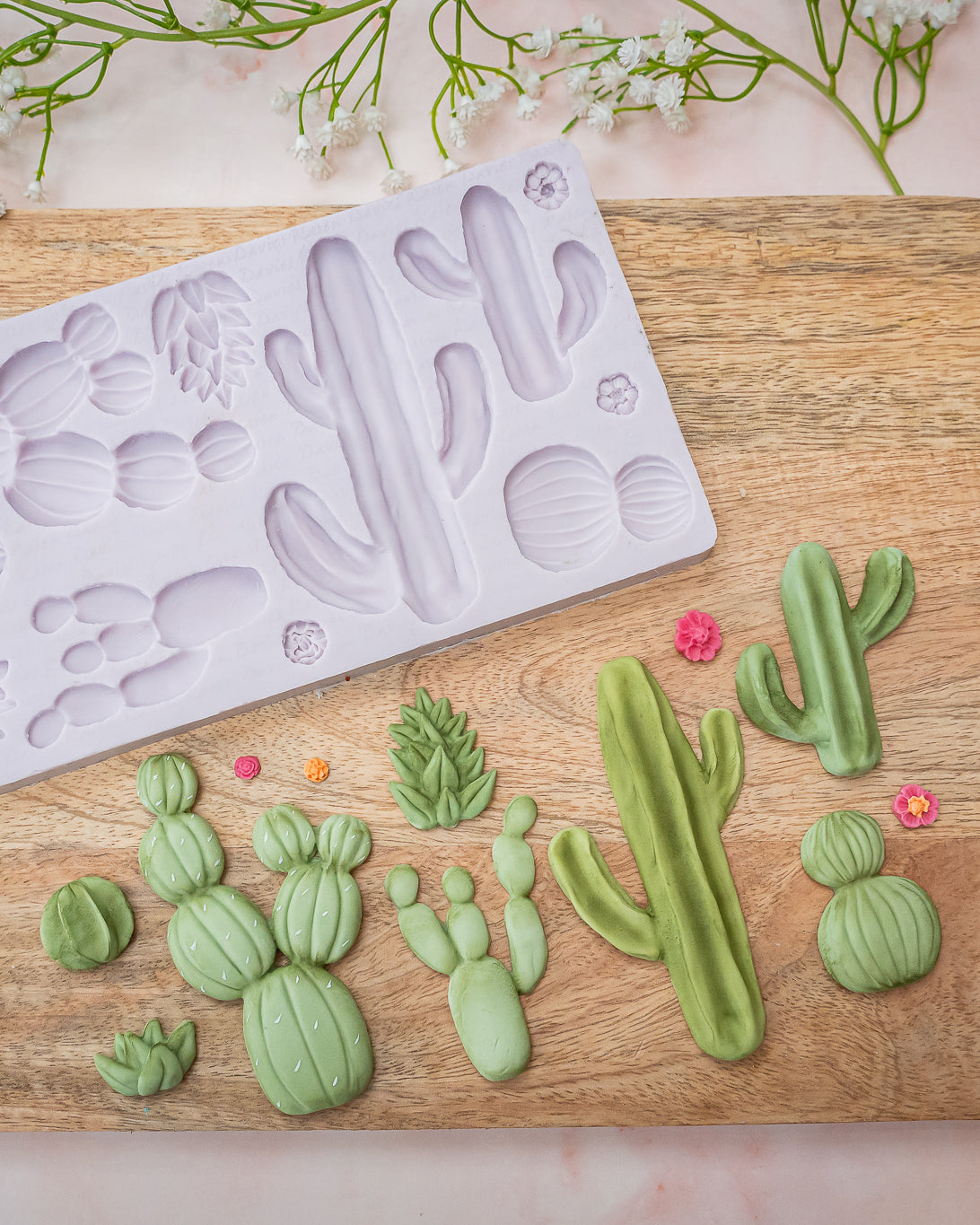 Cactus Garden Silicone Mould