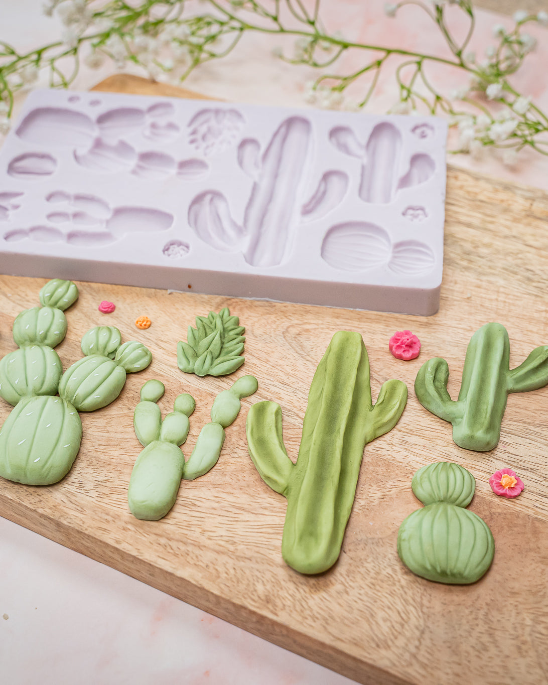 Cactus Garden Silicone Mould