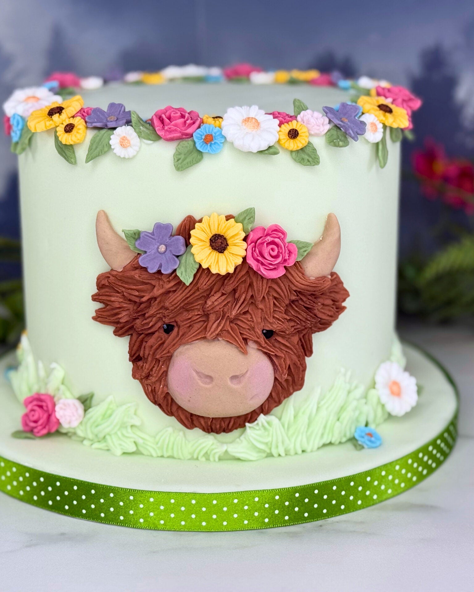 Highland Cow Silicone Mould