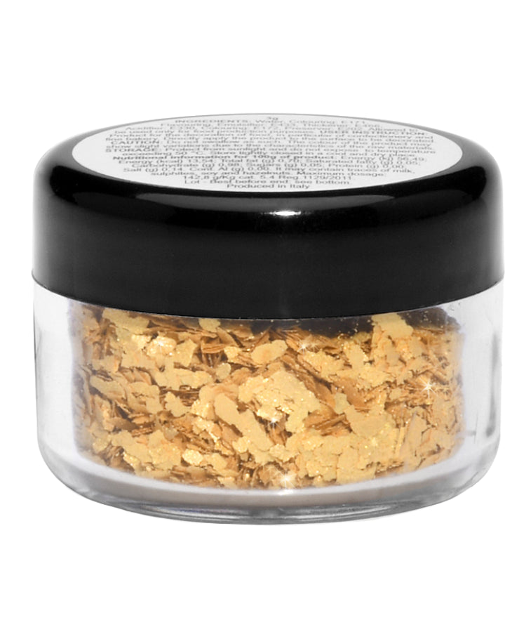 Edible Glitter 3g – Gold for Cake Decoration