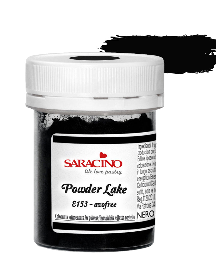 Black Edible Colour Dust - Versatile Fat Soluble Powder for Cakes