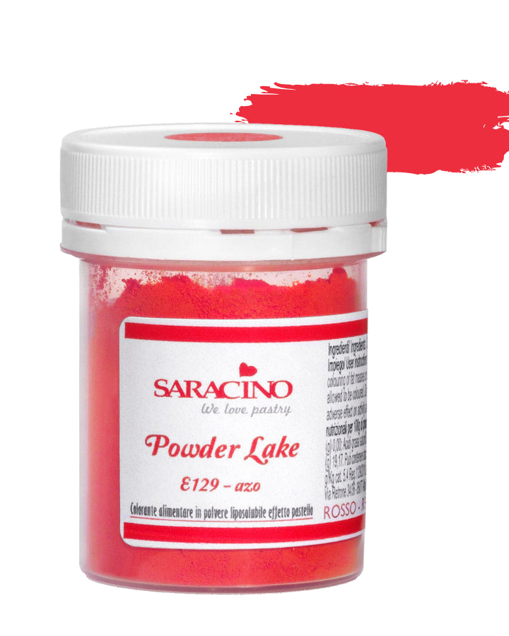 Red Edible Colour Dust - Fat Soluble Powder for Cakes