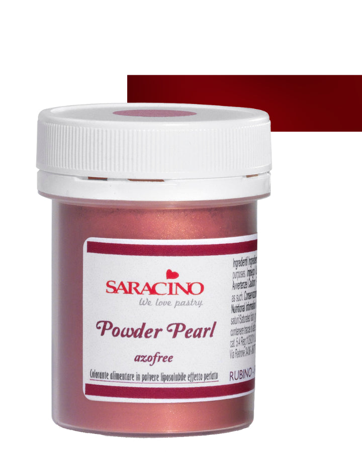 Edible Metallic Lustre Powder for Cake Decorating - Ruby