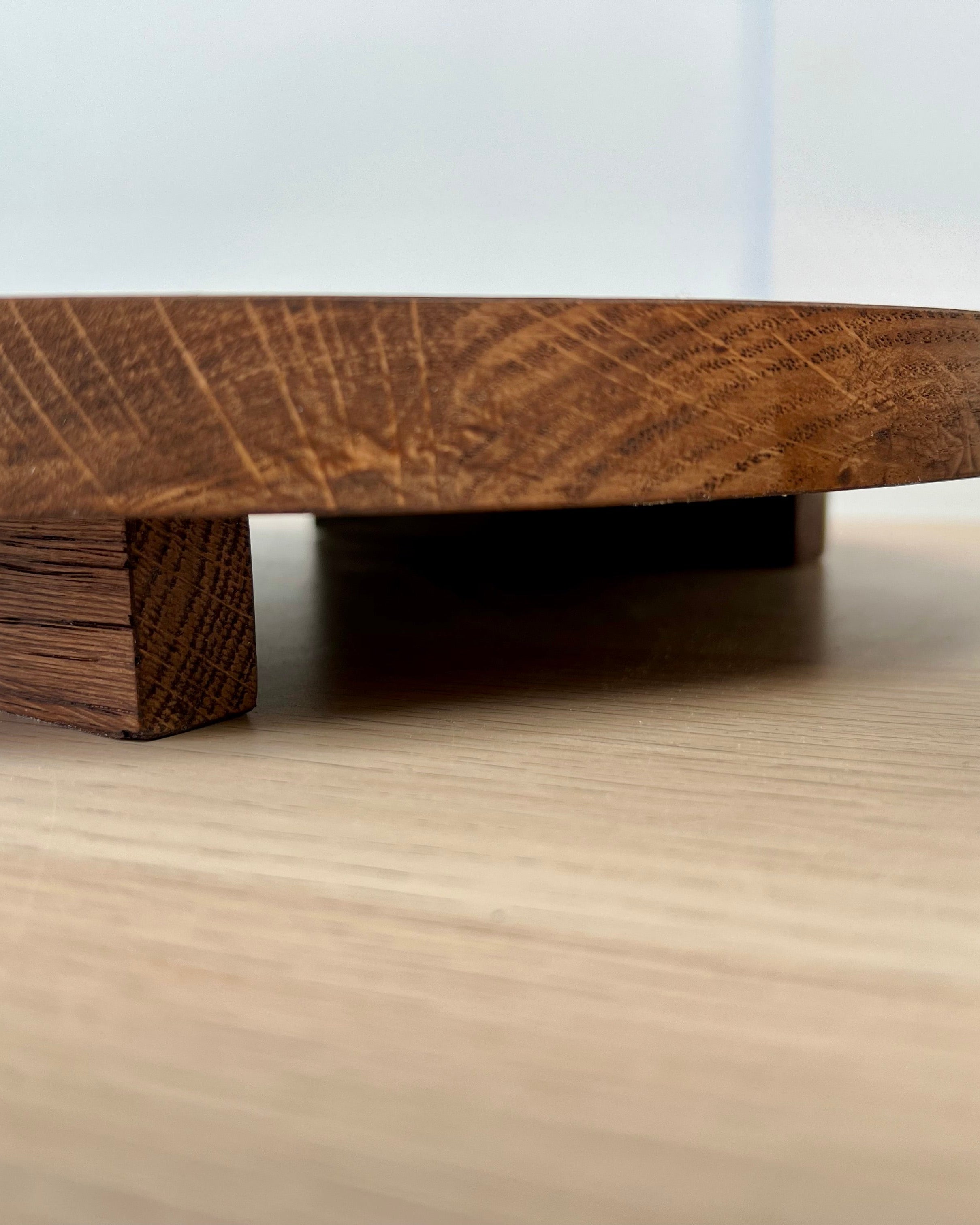 Raised Oak Display Board - Prop Options
