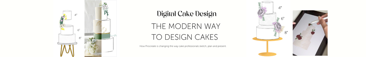 Digital Cake Sketching in Procreate: The Complete Guide for Cake Designers
