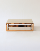 10" Rectangle Metallic Cake Separator - Prop Options
