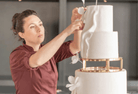 10" Round Metallic Cake Separator - Prop Options