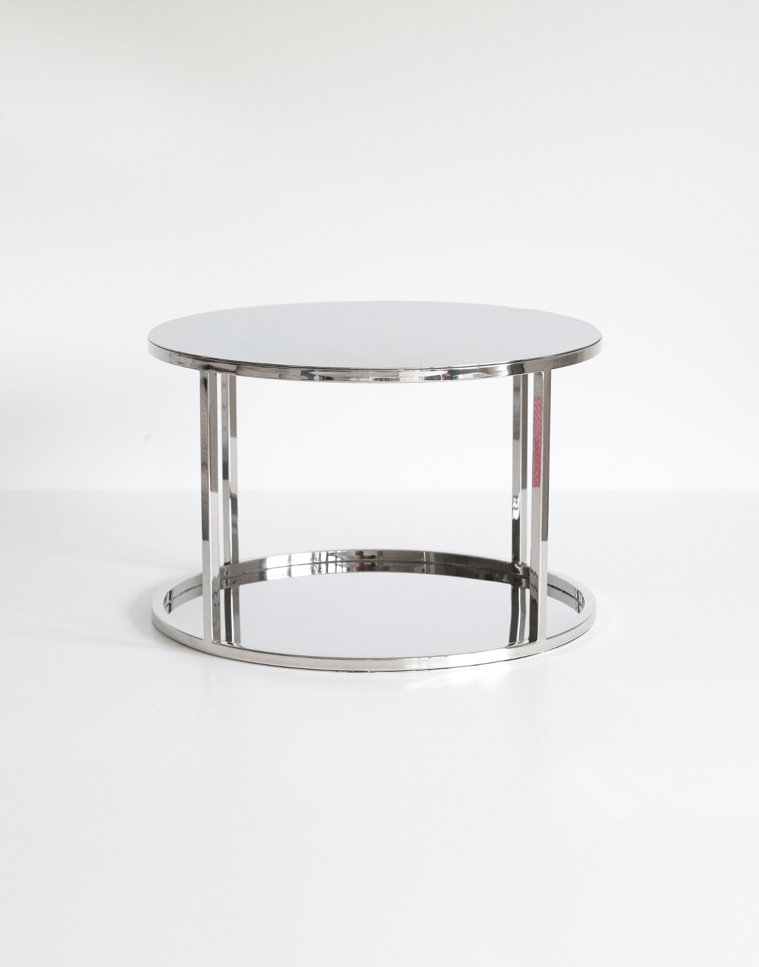 14” Round Metallic Plinth - Prop Options