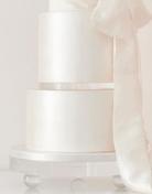 15mm Round Ultra Polished Clear Acrylic Cake Spacers - Prop Options