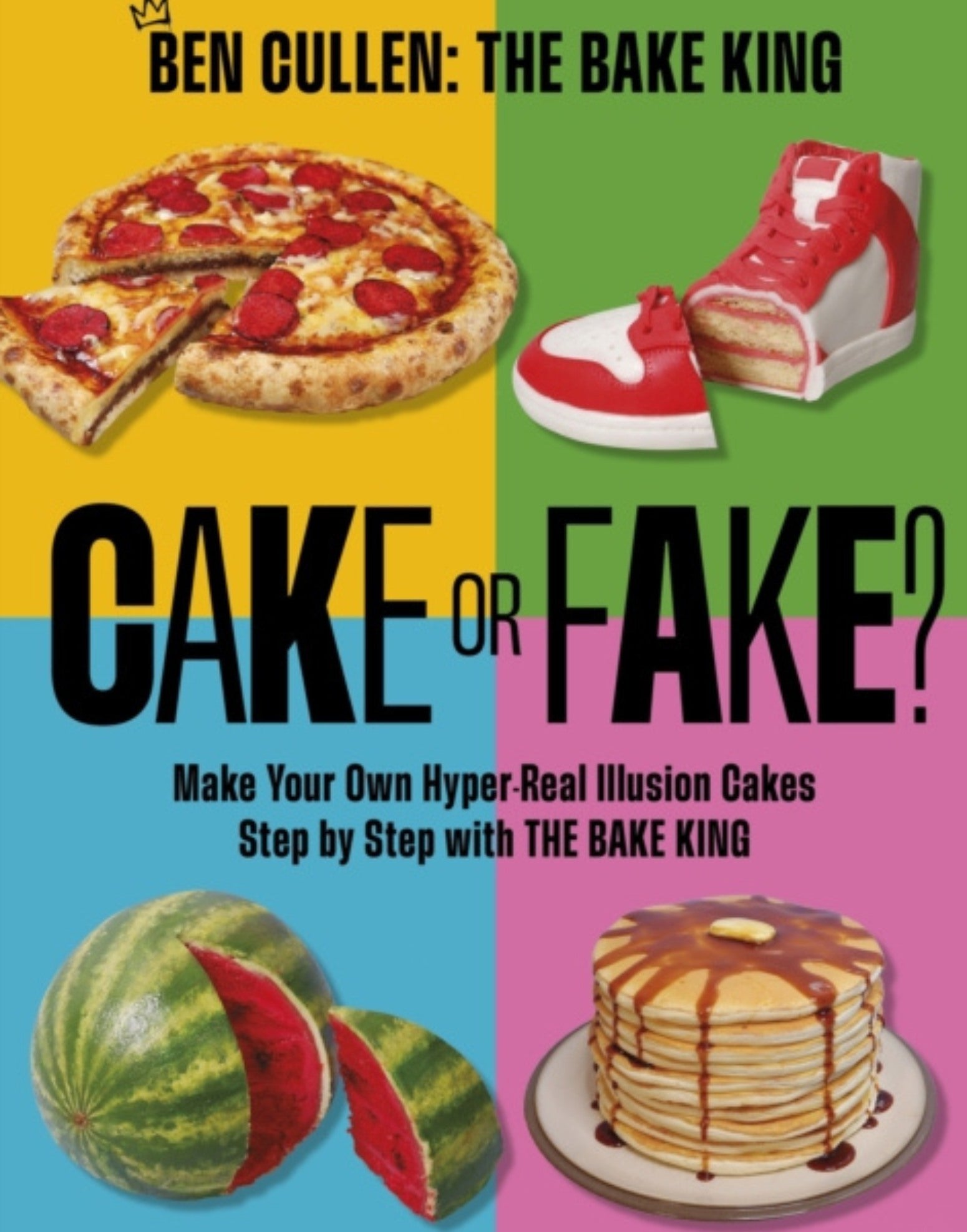 Cake or Fake? - Book - Ben Cullen The Bake King Signed - Prop Options