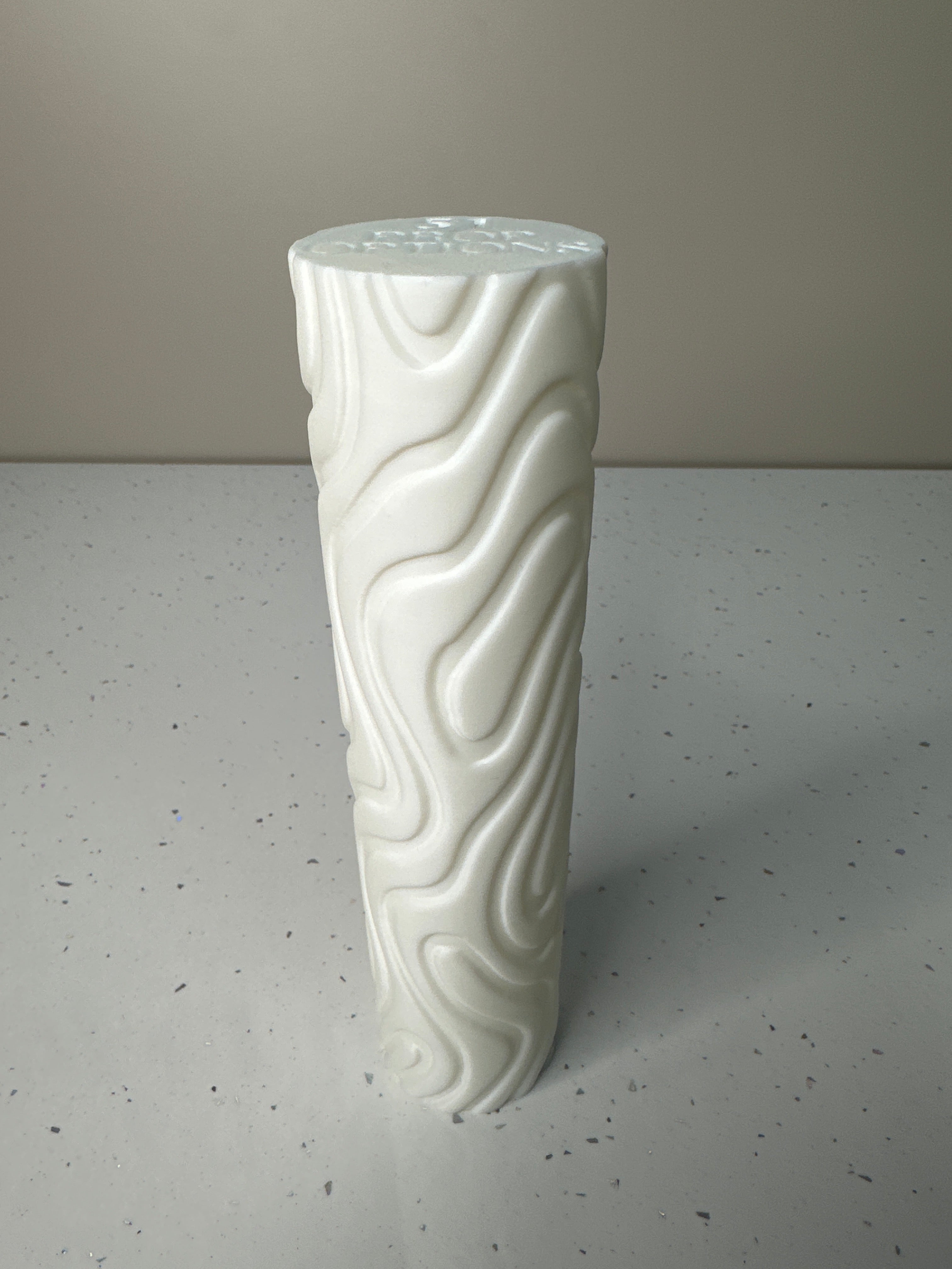 Outlet No.51 Tide Rolling Pin 9" - White - Misprint - Prop Options