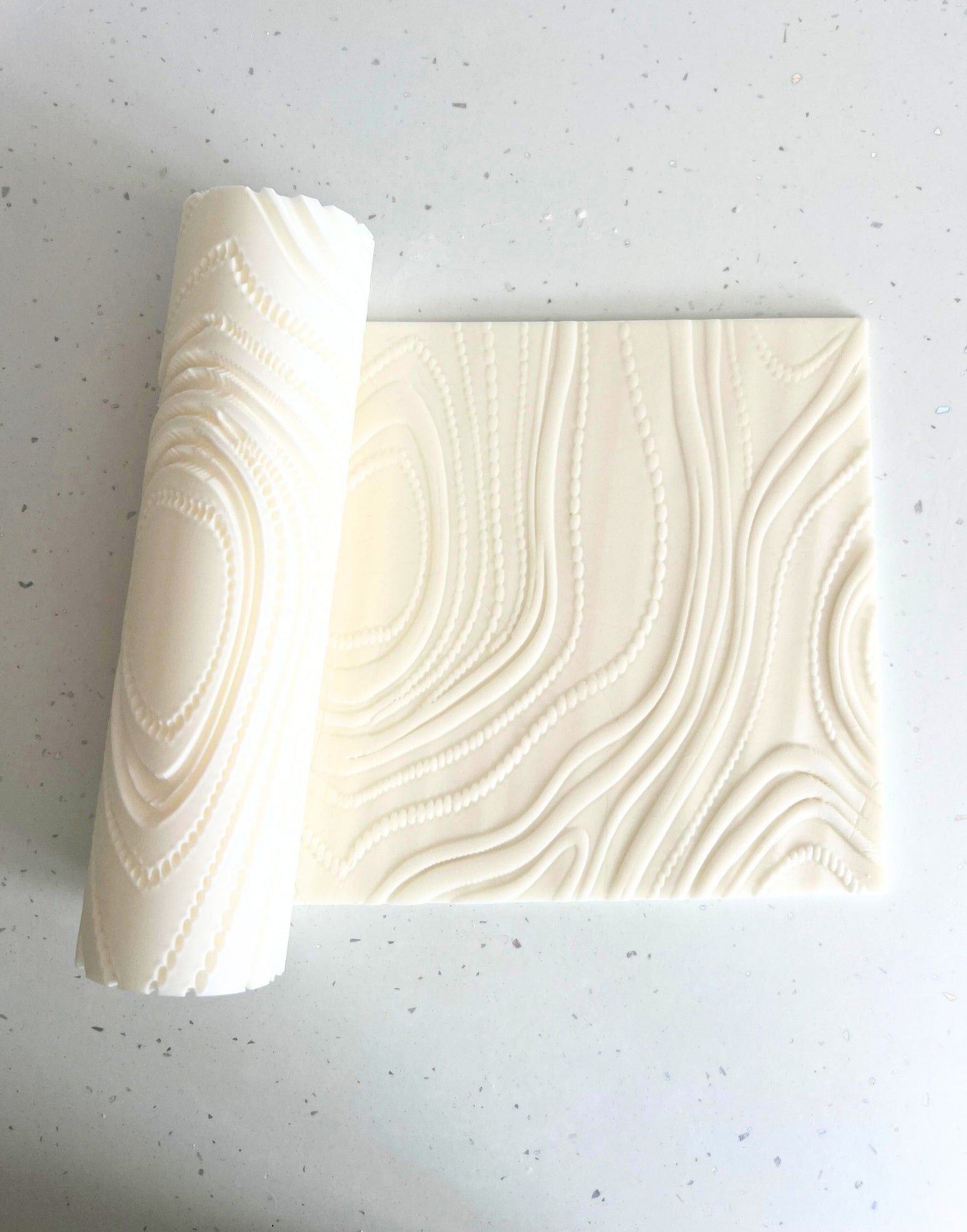 Beadrift Texture Rolling Pin - Cake Decorating - Prop Options