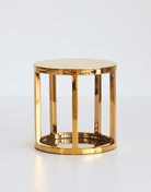 6" Round Metallic Cake Separator - Prop Options