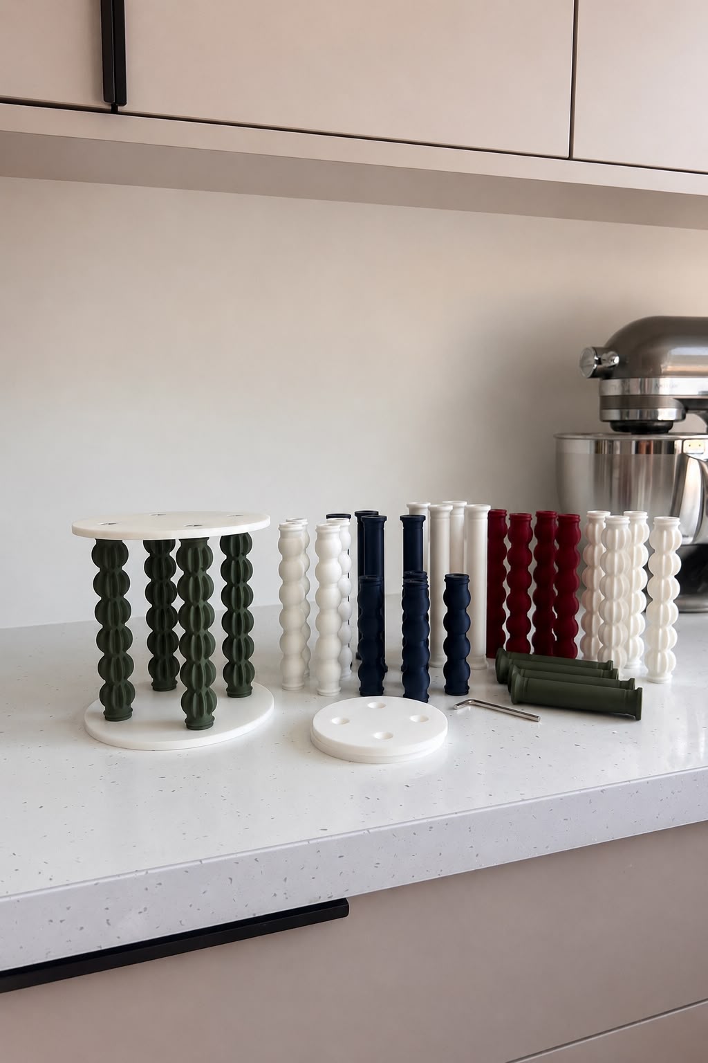 Beaded Column Tier Cake Separator - photo 4 - Prop Options
