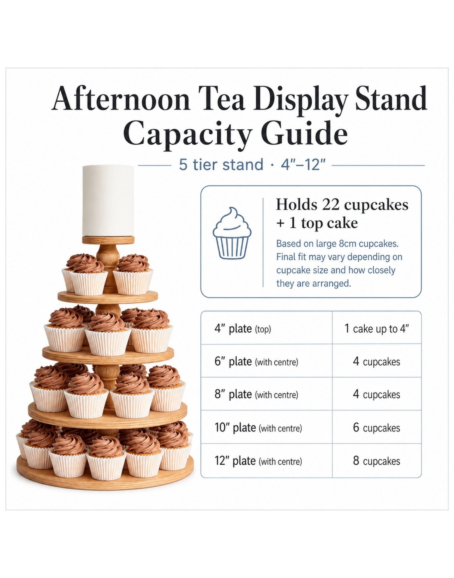 Adjustable Afternoon Tea Display Stand - photo 5 - Prop Options
