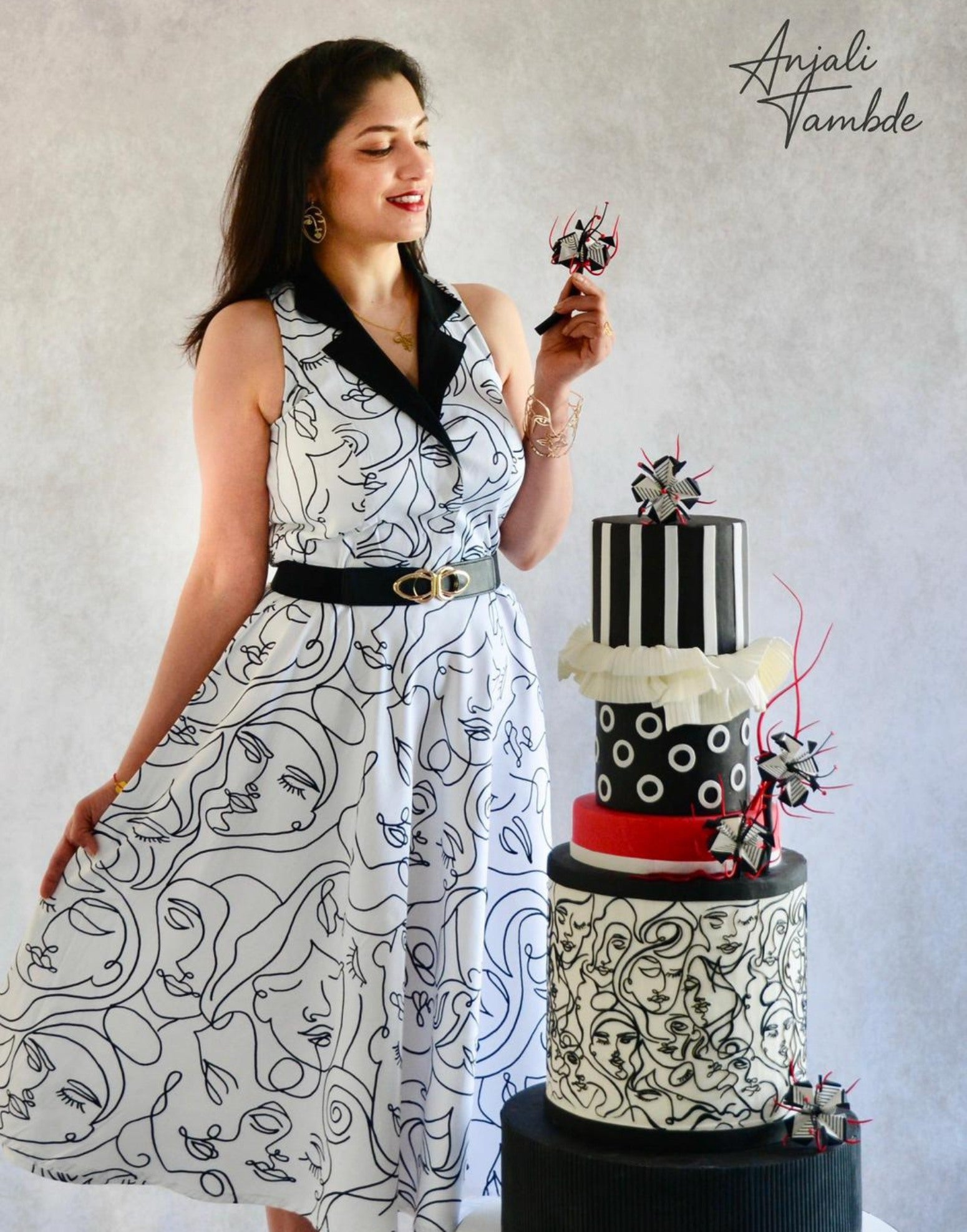 Femme Imprint Rolling Pin - Anjali Tambde Collaboration - Prop Options