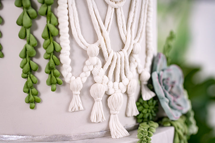 Macramé Silicone Mould