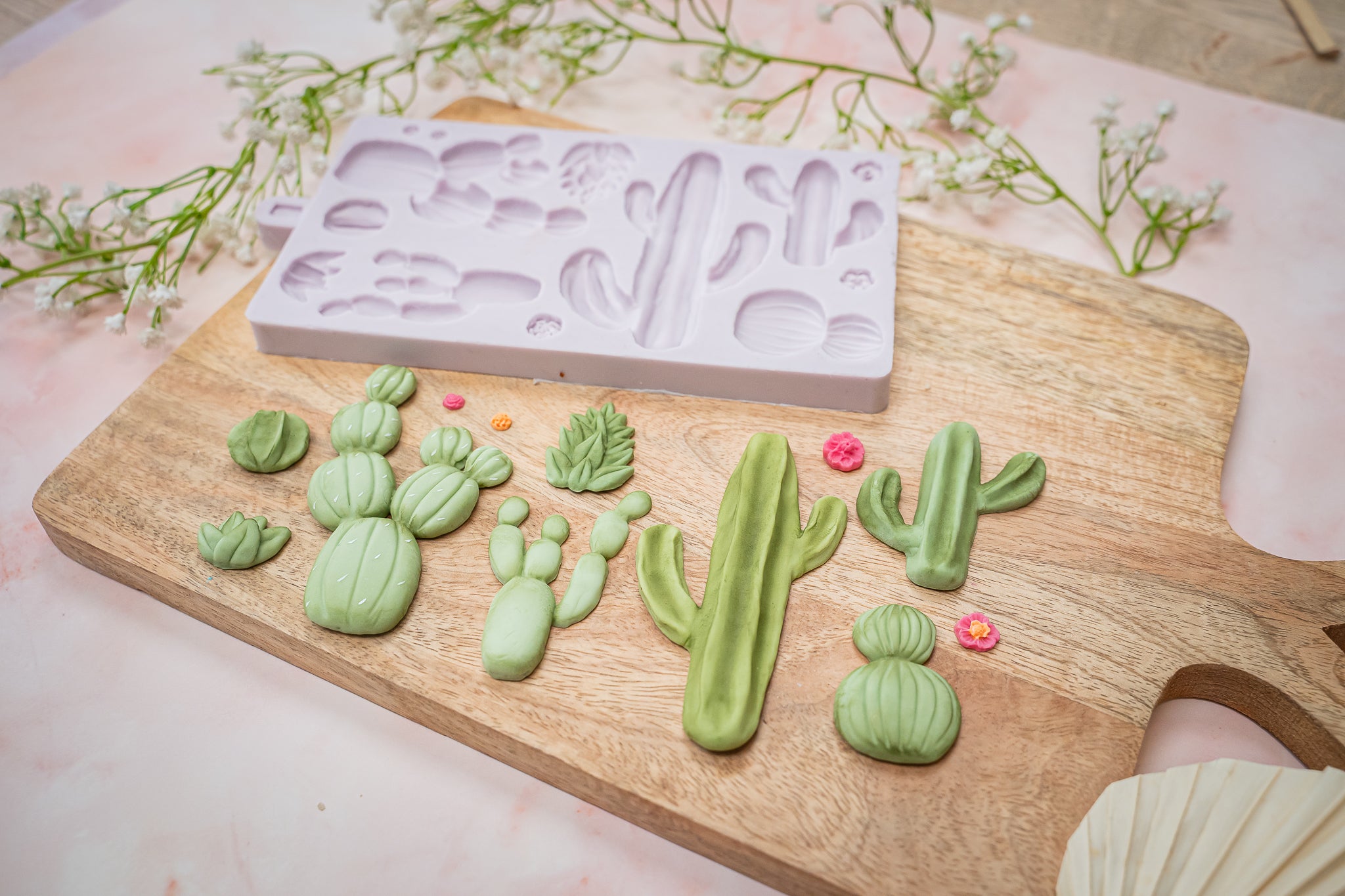 Cactus Garden Silicone Mould
