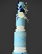 The Ola Spacer - Reeded Modular Cake Separator - photo 3 - Prop Options