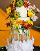 OUTLET STAR DEAL - The Floral Tiara - Cake Separator & Stand - Prop Options