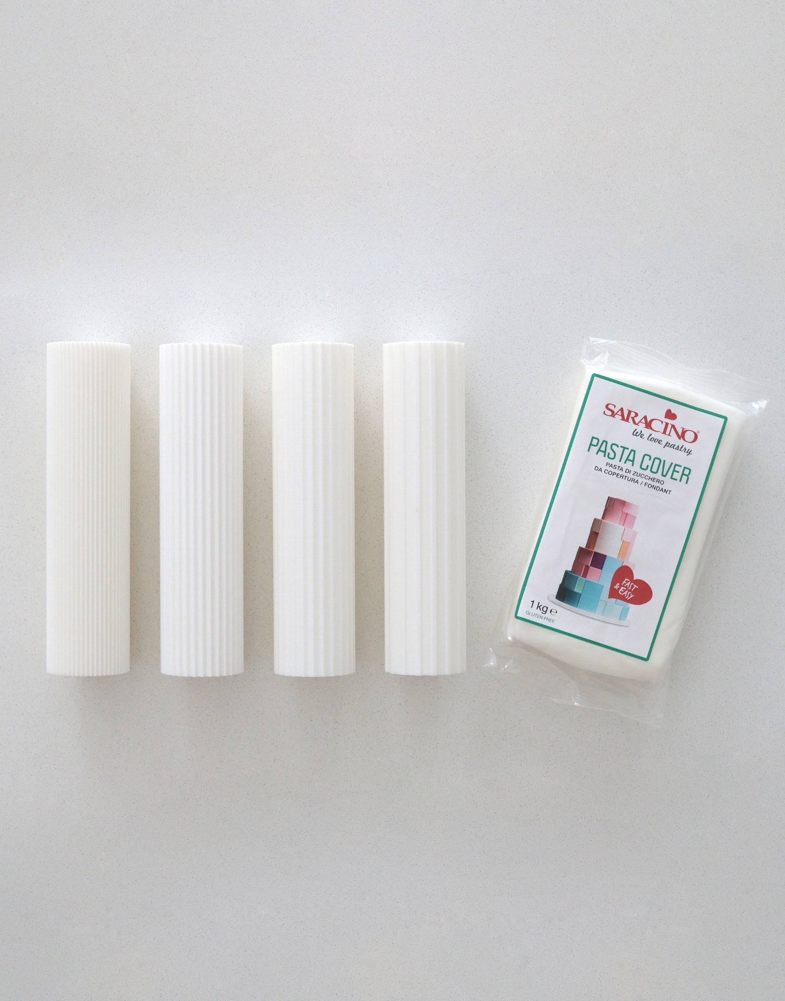 All Texture Rolling Pins - Patterned Fondant Cake Decorating Tools - Prop Options