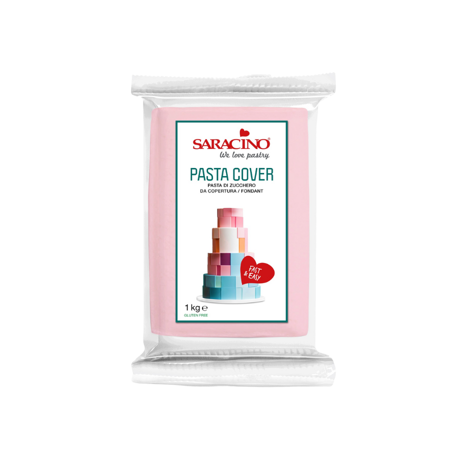 Saracino Pasta Cover Light Baby Pink Sugarpaste 1kg