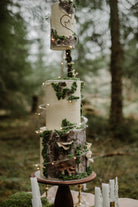 Cake Spiral™ - Acrylic Wrap for Tiered Cakes - Prop Options