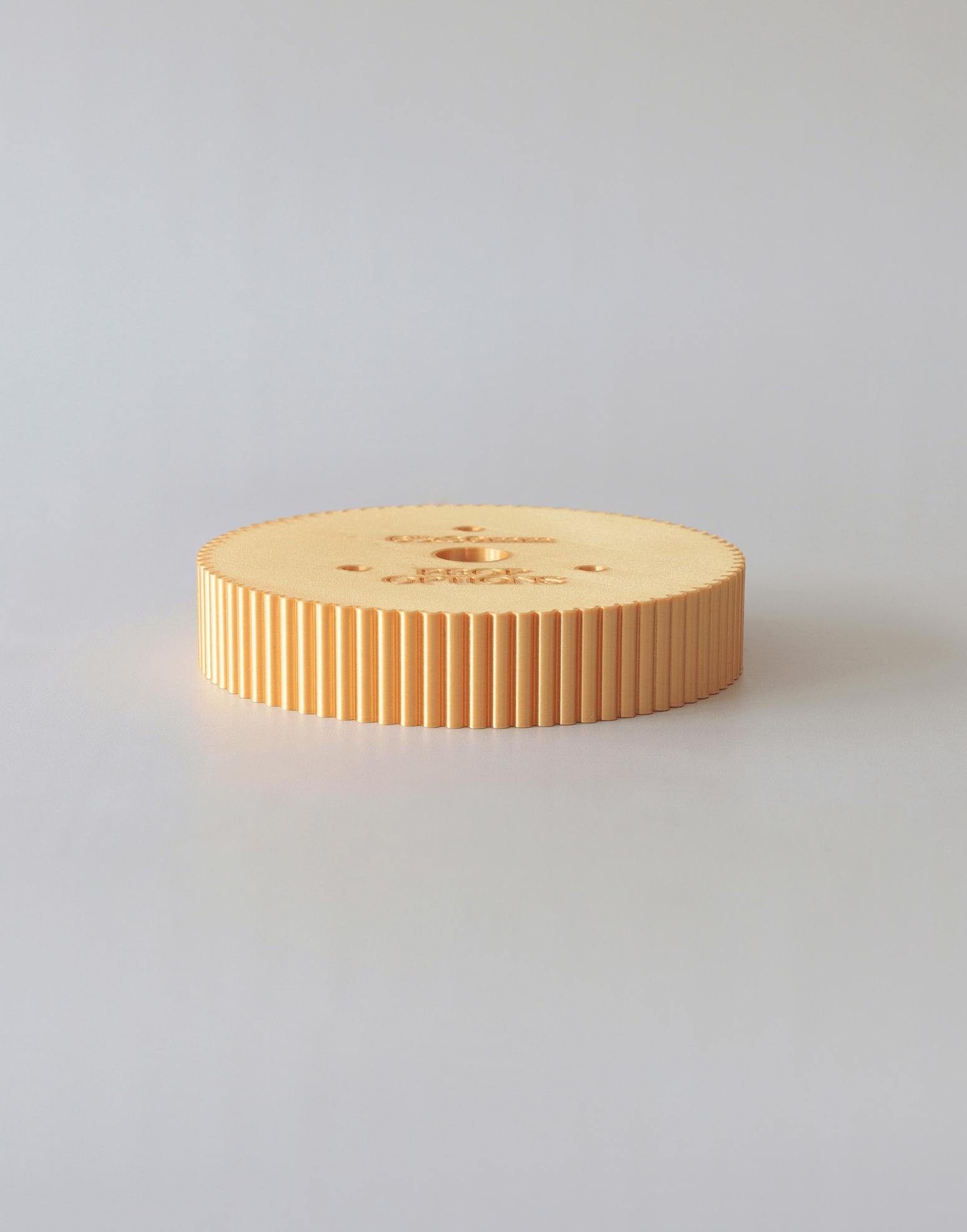 Round 30mm Reeded Cake Spacer - Prop Options