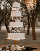 Round Acrylic Fillable Clear Tiers - Prop Options