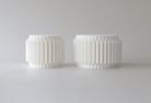 Round Fluted Cake Separator - Prop Options