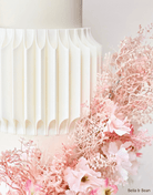 Round Fluted Cake Separator - Prop Options