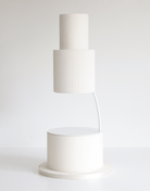 Round Reeded Cake Separator - Prop Options