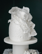 Round Reeded Cake Stand - Prop Options