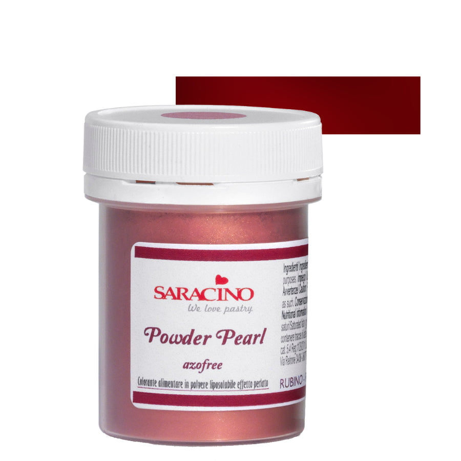 Edible Metallic Lustre Powder for Cake Decorating - Ruby