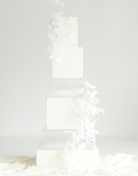 Square Acrylic Fillable Clear Tiers - Prop Options